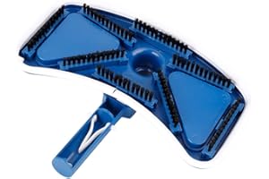 DEWIN Brosse pour Piscine, Brosse pour Tête D'aspirateur de Piscine Outils de Piscine de Brosse de Tête D'aspiration Type de tête d'aspirateur Piscine et Spa 12