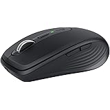 Logitech MX Anywhere 3, Souris Compacte et Puissante- Sans Fil, Défilement Magnétique, Ergonomique, Boutons Personnalisables,