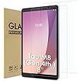WD&CD 2 Pack Screen Protector Compatible with Lenovo Tab M8 4th Gen 8 inch, Tempered Glass Film Replacement for Lenovo Tab M8 4th Gen 8 inch【Anti Scratch 】【Anti Bubble】【High Definition】