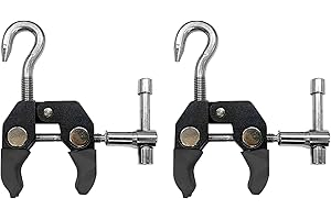 ‎SAN LIKE Kederleiste Haken, 2 Set RV Markisenhaken Camping Markisen Haken Kederschiene Zubehör für Wohnmobil, Wohnwagen, Weihnachten Party, Camping Zelt,Innen- und Außendekoration