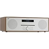 auna Silver Star CD DAB Radio - DAB+ Radio mit Slot-In CD-Player, Bluetooth Radio, CD-Radio, UKW und DAB+, 2 x 20 Watt max, U