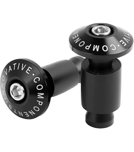 Embouts De Guidon Moto En Aluminium CNC Universels - Paire Noire, Diamètre 25 Mm, Protection Et Style