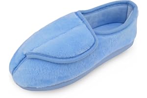Git-up Zapatillas de Estar por Casa para Mujer Espuma de Memoria Antideslizante Invierno Cálido Cómodas Suave Algodón Pantuflas para Interiores y Exteriores Suela de goma
