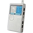 4 in 1 Phone Network Remote Cable Tester RJ45 RJ11 BNC,USB