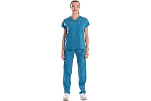 ELLYSHINE Professional Medical Uniforms & Scrubs - Soft Stretch Fabric Scrubs Uniforms Women Set - Scrub Top and Scrub Bottom