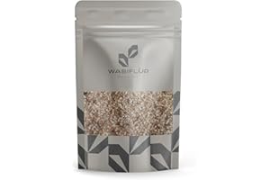 WabiFlur - Sabbia Naturale Tropical Lake Colorazione Mista tendente al Beige per Acquari e Acquaterrari | Granuli da 2/3 mm Confezione da 1 kg.