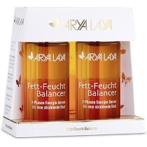 ARYA LAYA Fett-Feucht Balancer Klassik: 2-Phasen Energie-Serum fr  strahlenden Teint, fr alle Hauttypen  insbes. trockene, normale &  fettarme Haut, nhrt, belebt & mindert erste Fltchen, 2x50 ml : Amazon.de:  Kosmetik