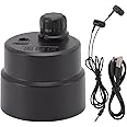 Wall Water Leak Detector, Portable Plumbing Leak Detector Sound Collector with Headphone for Reducing Floor Heating Water Leakage Waste