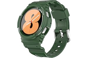 通用 Wytrzymała obudowa z paskiem do Samsung Galaxy Watch 4 Classic 40 mm pasek z akcesoriami do zderzaka, sportowe etui ochronne / osłona ochronna, odporne na upadki, odporne na wstrząsy do Galaxy Watch 4 40 mm