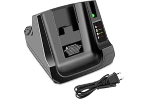 EICHXO LCS36 LCS40 Cargador para Black&Decker 36V 40V B&D Batería BL20362-XJ BL2536-XJ LBXR36 LBX36 LBXR2036 LBX1540 LBX2040 LBX2540