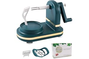 FANWINKJ Éplucheur de fruits multifonction, éplucheur rapide, éplucheur manuel, éplucheur de pommes de terre, éplucheur de légumes et de fruits, éplucheur multifonction, outil de cuisine