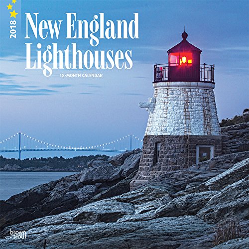 Preisvergleich Produktbild New England Lighthouses 2018 Calendar