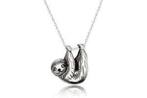 VONALA Naszyjnik ze srebra wysokiej próby, inspirowany zwierzęciem biżuteria dla kobiet i dziewcząt