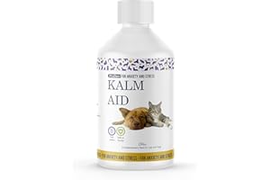 ProDen PlaqueOff NutriScience Kalm Aid Flüssiges Ergänzungsmittel für Hunde und Katzen, Futterzusatz mit beruhigender Wirkung, 250 ml