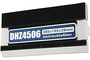 UOTNAM Aktivkohlefilter für Bosch DHZ4506 DHZ4505/ 00434229/434229 Siemens LZ45501 LZ45500 Neff Z5144X1 Z5144X5 Constructa CZ5144X5 Balay 00434229 / 3BT769X Dunstabzugshaube Filter Ersatz