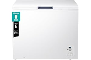 Hisense FC321D4AWLE Congelatore a Pozzo 248 L di capacità, Silenzioso 40 dB, Bianco, LxPxA 96,3x 63 x 84,7 cm