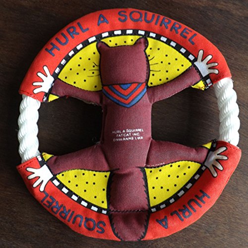 Cute-Pet-Dog-Frisbee-Puppy-Cat-Chew-Throw-Disc-Fun-Flyer-Training-Toys-Colorful-Red