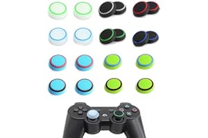 TSLRSA 20 Pezzi Gommini Joystick,Controller PS5, Tappi Thumbstick Cap Copertura del Silicone Barra di Comando del Bastone Pollice per PS5，PS4, Xbox 360, PS3 Game Controller (Colori Misti)