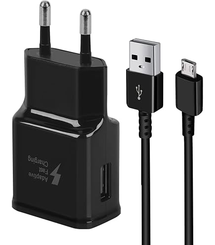 Super Pack Caricatore + Cavo Micro USB Per Realme C21 - 3A Fast Charger, Ricarica Veloce 5V/3A