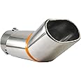 Automaze Bent Muffler Tip Show Exhaust Pipe For Hyundai Creta All Models, 75mm Inlet Dia