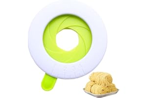 BAOK Mesure des pâtes,Sélecteur Spaghetti à réglage quantitatif - Mesure pour 1 à 4 portions pâtes, Gadgets contrôle des portions Nouilles, Cuisine