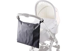 DIAGO 30025.74662 Pram Shopping Bag (Black/Grey)