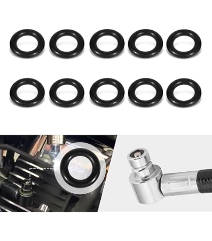 3-Pack Black Fuel Line Quick Disconnect O-Ring Repair Kit – Fits Harley Models 2001-2023