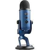 Blue Microphones Kayıt, Akış, Podcasting, Yayın, Oyun, Voiceover i&ccedil;in Profesyonel USB Mikrofon, PC ve Mac'te Tak ve &Ccedil;alıştır,