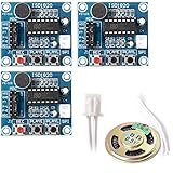 configurar modulo de voz paradox que se puede acceder a pines de alimentacion; Modo de control de grabacion de audio:La clave de control o microcontrolador, Io ha dibujado la linea de control.