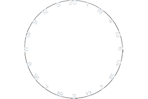 Unicorn Dartscheibe Nummernring | Eclipse Ultra-Visible | Weiß | Metall | Erhöhte Klarheit und Fokus | Standard, Horizontal oder Extra Große Zahlen