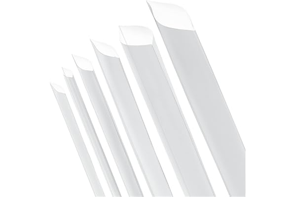 ISOLATECH Gaine Thermorétractable Ø20mm x 1m - Transparent - Rapport de Rétraction 2:1 - Polyoléfine - sans Adhésif - Non Marquée - Isolation de Câbles & Connexions Soudées