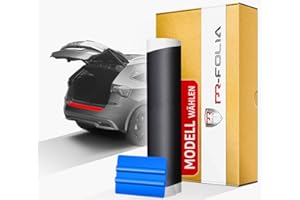 ‎PR-FOLIA PR-Folia Ladekantenschutz für - E-Klasse/Cabrio (Typ A238 ab Bj.04/2017) - SCHWARZ Stoßstangenschutz Folie Lackschutzfolie inkl. Rakel