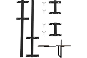 Magnetic Mobel Erweiterung Tischplatte Erweiterungsplatte Metall Schwarz (Schwarz)