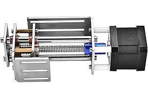 GAROSA Guida di scorrimento lineare CNC Guida di scorrimento asse in acciaio inossidabile 60mm Guida di movimento lineare di fresatura fai-da-te Guida di movimento lineare