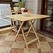 Produktbild GYYZDZ ZZ Klapptisch Klapptisch/quadratischer Tisch/höhenverstellbar/tragbarer Tisch/Buch Schreibtisch/Mehrzwecktisch (größe : 80 * 80 * 79/83CM)