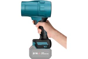 EZNAOBO Auto Gewaltgebläse für Makita 18V Akku, 1050W Turbo Jet Gebläse, Bürstenlos Tragbarer kabelloser Autotrockner, 32000 U/min Mini Gebläse für PC, Auto, Sofa (ohne Akku)