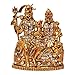 ART N HUB Brass 24 K Gold Plated With Stones Hindu God Shiv Parivar Handicraft Idol Lord Shiva Family Statue ( Bhole Baba / Mahadev , Parvati , Ganesh , Kartikeya & Nandi) Decorative Spiritual Puja Vastu Showpiece Figurine - Religious Pooja Gift Item & Murti for Mandir / Temple / Home / office RS.474.00