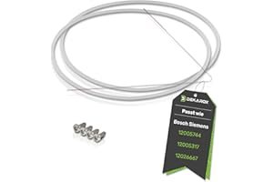 DEKAROX Juego de reparación de juntas de olla de bomba de 182 mm en caso de error E15 para Siemens Bosch Neff Constructa Küppersbusch 12005744 12005317 12026667 para lavavajillas