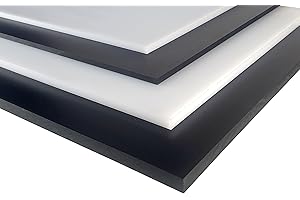 PE-HD PLATTEN PE-HD Polyethylen Platte Polystone® 1-30 mm schwarz/weiß diverse Formate Kunststoffplatte (1000 x 495 x 8 mm, Schwarz)