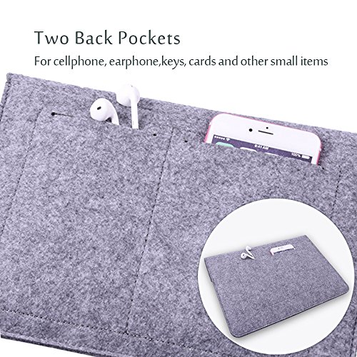 ProCase Schutzhülle 9.7″ Apple iPad Pro/ iPad Air 2/ iPad Air Sleeve Hülle 9.7 – 10.1 Inch für iPad 9.7 Inch, 10.1 Inch Tablet, Galaxy Tab S2 9.7 (Grau) - 4