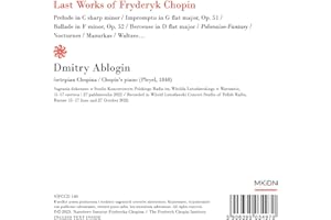 Frédéric Chopin: Späte Klavierwerke