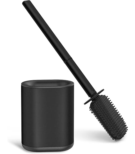 Navaris Set Salle De Bain Verre - Distributeur Savon, Porte-Brosse, Porte-Coton Et Soucoupe
