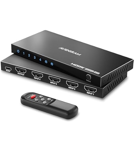 ATEN VS482 4-Port Dual View HDMI Switch: Amazon.de: Elektronik & Foto