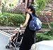 Yodo Baby Nappy Backpack - Detachable Stroller Strap, XL Changing Pad, Small Pouch and Feeding Bottle Holder - 14 Pockets, Navy