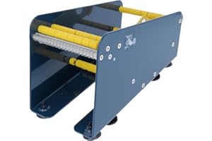 ‎TE-OFFICE TE-Office Etikettenspender Labelspender aus Stahl für Haftetiketten Tischgerät manuell bis 113 mm