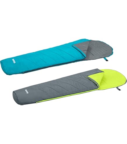 Jack Wolfskin 4-in-1 Blanket +5 Uyku Tulumu Yetişkin, Mavi, Tek