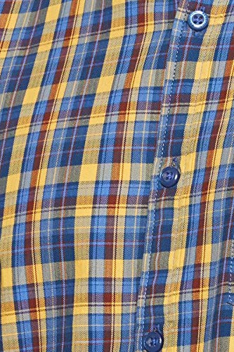 united colors of benetton men's checkered casual shirt