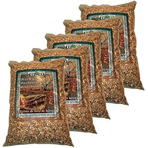 Namiba Terra 50170 Vorteilspack 5 Stück Buchenspan-Einstreu im Bundle, 10-12 mm, Medium, 4 Liter