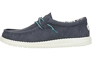HEY DUDE HEYDUDE - Men's Wally Waxed Canvas Slip-On Shoes