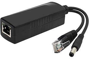ANVISION 12V PoE Splitter, IEEE 802.3af Compliant, for IP Camera AP Router Voip Phone